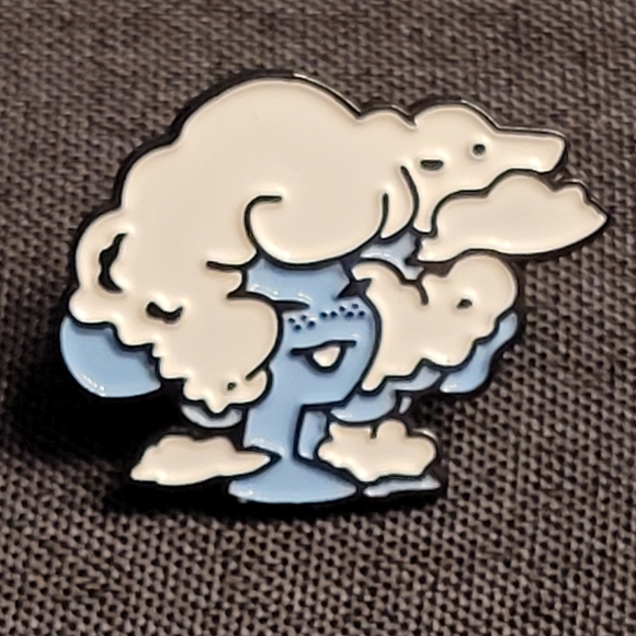 Head In The Clouds Enamel Pin - Picture 2 of 9